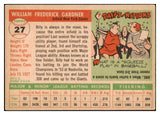 1955 Topps Baseball #027 Billy Gardner Giants EX-MT 496990
