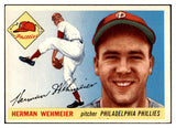 1955 Topps Baseball #029 Herman Wehmeier Phillies EX-MT 496994