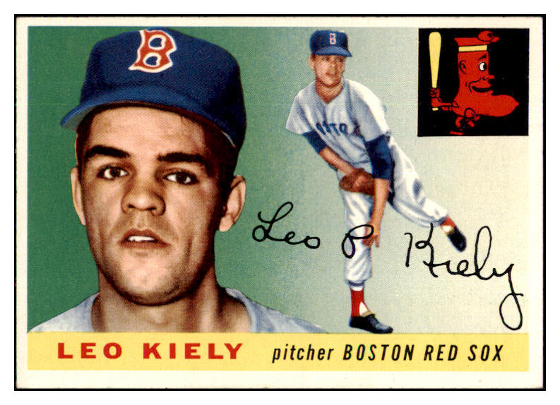 1955 Topps Baseball #036 Leo Kiely Red Sox EX-MT 497007