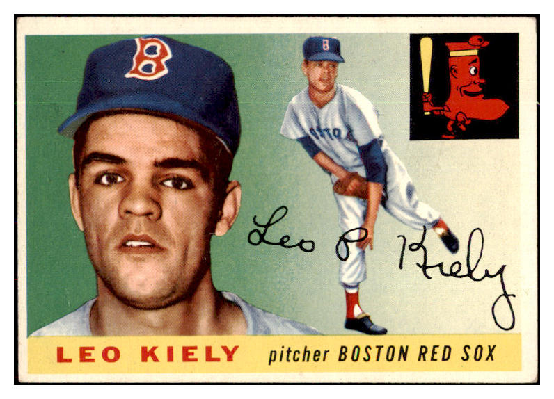1955 Topps Baseball #036 Leo Kiely Red Sox EX-MT 497009