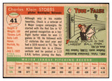 1955 Topps Baseball #041 Chuck Stobbs Senators EX-MT 497019