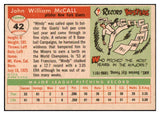 1955 Topps Baseball #042 Windy McCall Giants NR-MT 497022