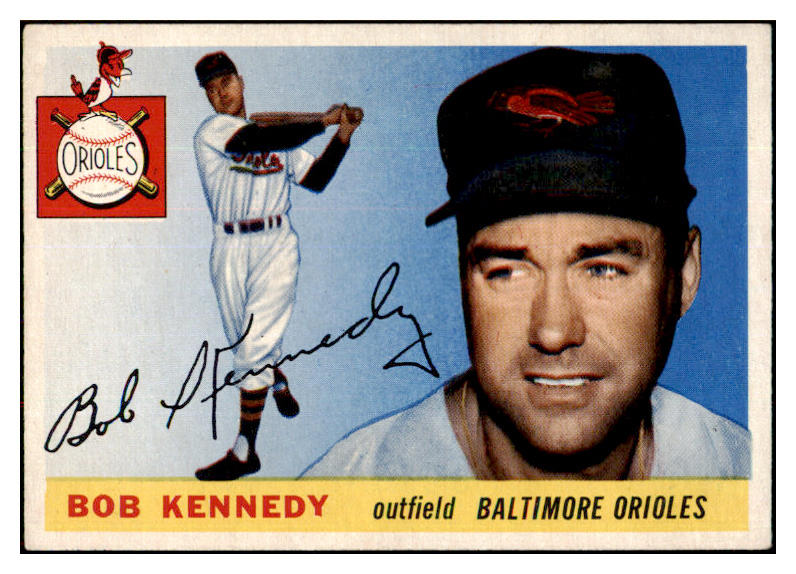 1955 Topps Baseball #048 Bob Kennedy Orioles EX-MT 497035