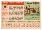 1955 Topps Baseball #048 Bob Kennedy Orioles EX-MT 497036