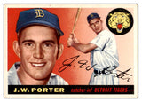 1955 Topps Baseball #049 J.W. Porter Tigers NR-MT 497037