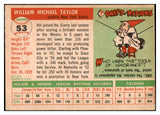 1955 Topps Baseball #053 Bill Taylor Giants NR-MT 497040