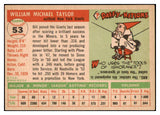 1955 Topps Baseball #053 Bill Taylor Giants EX-MT 497043