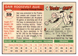 1955 Topps Baseball #059 Gair Allie Pirates NR-MT 497054