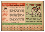 1955 Topps Baseball #060 Dean Stone Senators NR-MT 497057