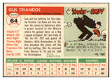 1955 Topps Baseball #064 Gus Triandos Orioles EX-MT 497065