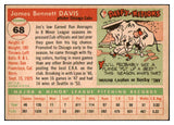 1955 Topps Baseball #068 Jim Davis Cubs NR-MT 497068