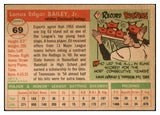 1955 Topps Baseball #069 Ed Bailey Reds EX-MT 497069