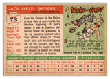 1955 Topps Baseball #073 Jack Shepard Pirates EX-MT 497074