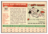 1955 Topps Baseball #077 Arnie Portocarrero A's EX-MT 497077