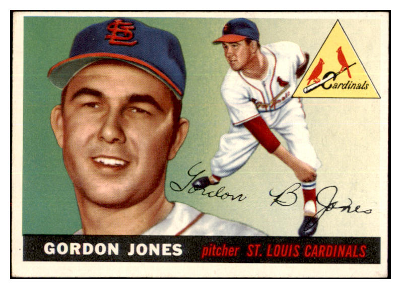 1955 Topps Baseball #078 Gordon Jones Cardinals NR-MT 497078