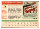 1955 Topps Baseball #078 Gordon Jones Cardinals NR-MT 497078