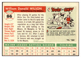 1955 Topps Baseball #086 Bill Wilson A's EX-MT 497092