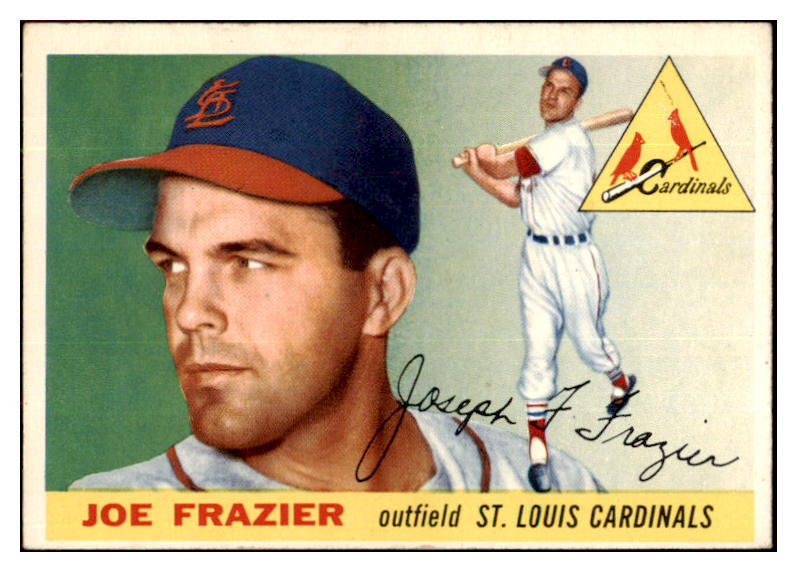 1955 Topps Baseball #089 Joe Frazier Cardinals EX-MT 497096