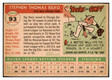 1955 Topps Baseball #093 Steve Bilko Cubs EX-MT 497106