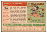 1955 Topps Baseball #094 Reno Bertoia Tigers EX-MT 497109