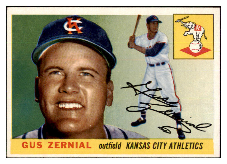 1955 Topps Baseball #110 Gus Zernial A's NR-MT 497141