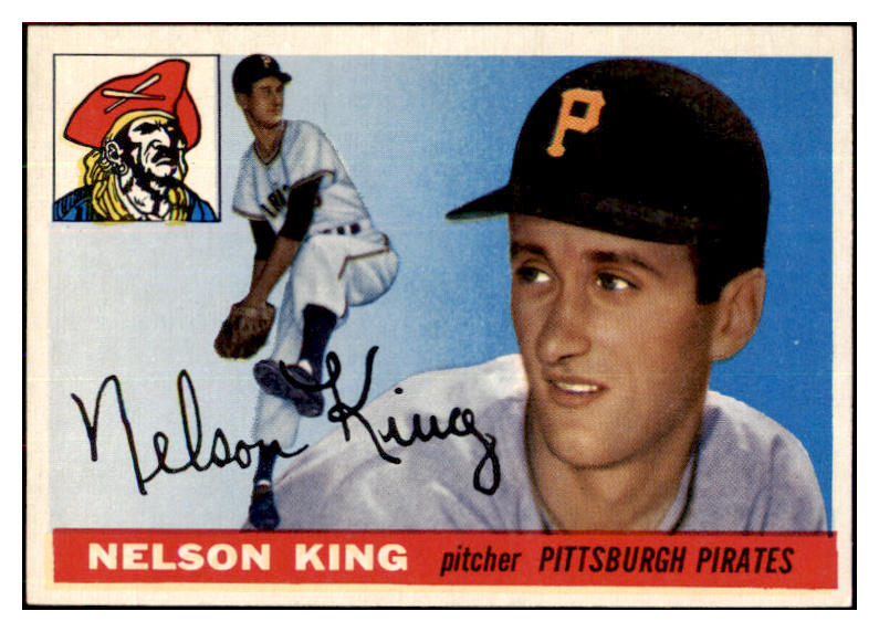 1955 Topps Baseball #112 Nelson King Pirates NR-MT 497146