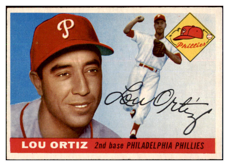 1955 Topps Baseball #114 Lou Ortiz Phillies NR-MT 497152