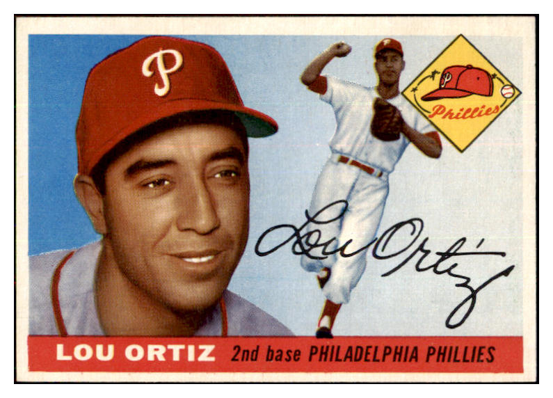 1955 Topps Baseball #114 Lou Ortiz Phillies NR-MT 497153
