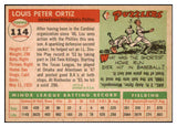 1955 Topps Baseball #114 Lou Ortiz Phillies EX-MT 497154
