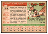 1955 Topps Baseball #116 Tom Hurd Red Sox NR-MT 497157