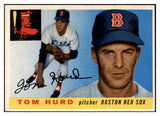 1955 Topps Baseball #116 Tom Hurd Red Sox EX-MT 497160