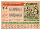 1955 Topps Baseball #118 Bob Purkey Pirates NR-MT 497165