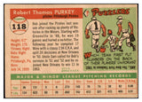 1955 Topps Baseball #118 Bob Purkey Pirates EX-MT 497168