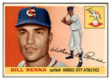 1955 Topps Baseball #121 Bill Renna A's NR-MT 497173