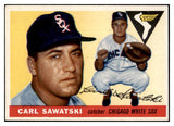 1955 Topps Baseball #122 Carl Sawatski White Sox EX-MT 497176