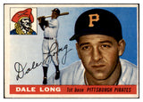 1955 Topps Baseball #127 Dale Long Pirates EX-MT 497182