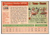 1955 Topps Baseball #128 Ted Lepcio Red Sox NR-MT 497183