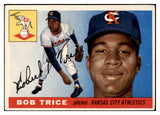 1955 Topps Baseball #132 Bob Trice A's EX-MT 497191