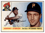 1955 Topps Baseball #135 Johnny O'Brien Pirates NR-MT 497198