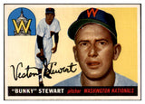 1955 Topps Baseball #136 Bunky Stewart Senators NR-MT 497200