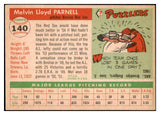 1955 Topps Baseball #140 Mel Parnell Red Sox EX-MT 497210