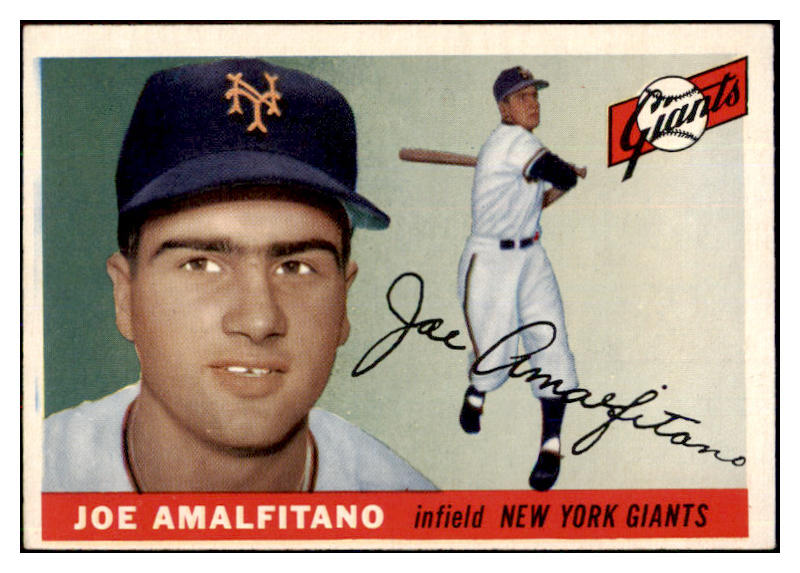 1955 Topps Baseball #144 Joe Amalfitano Giants NR-MT 497225