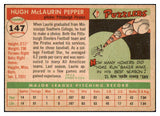 1955 Topps Baseball #147 Laurin Pepper Pirates EX-MT 497231