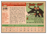 1955 Topps Baseball #148 Hal Brown Red Sox EX-MT 497233