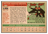 1955 Topps Baseball #148 Hal Brown Red Sox EX-MT 497234