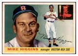 1955 Topps Baseball #150 Mike Higgins Red Sox EX-MT 497235