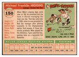 1955 Topps Baseball #150 Mike Higgins Red Sox EX-MT 497236