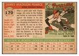 1955 Topps Baseball #170 Jim Pearce Reds NR-MT 497238