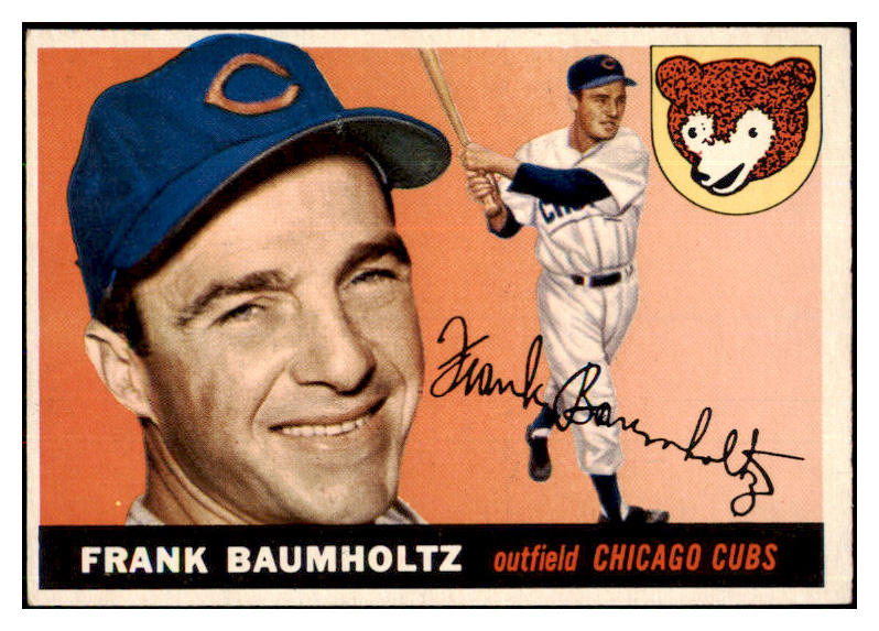 1955 Topps Baseball #172 Frank Baumholtz Cubs NR-MT 497240