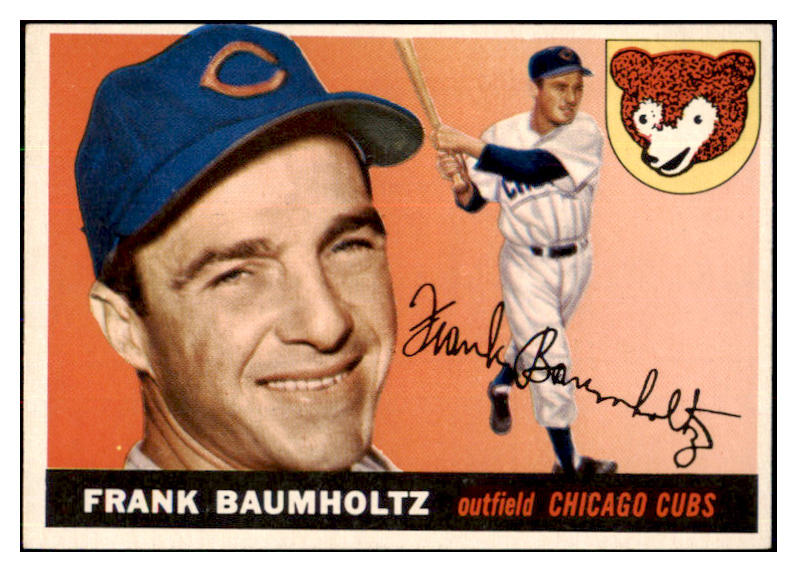 1955 Topps Baseball #172 Frank Baumholtz Cubs NR-MT 497241